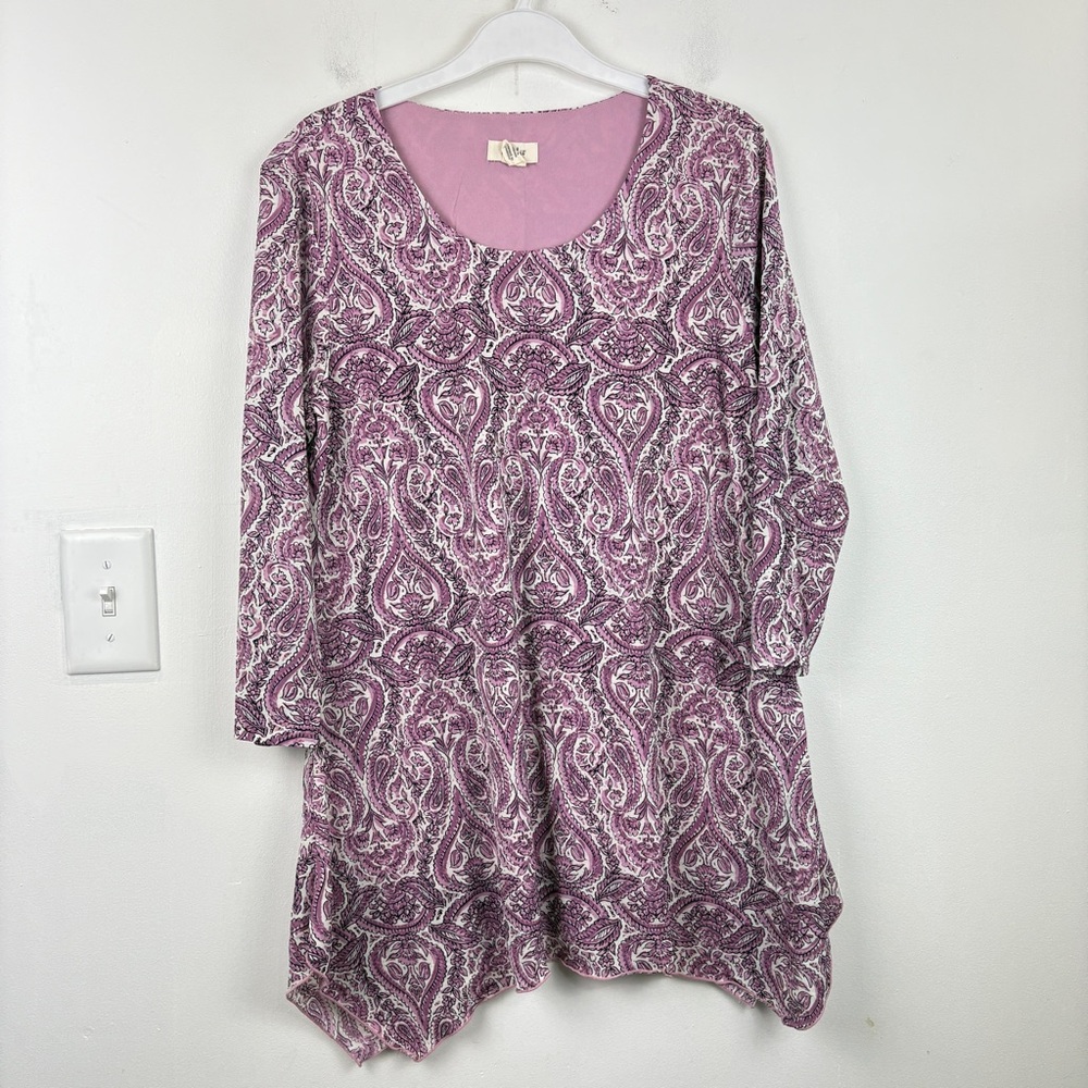 Style & Co. Pink Boxy Tunic Top